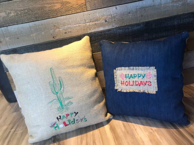 Southwest Christmas Pillow Set - image 1