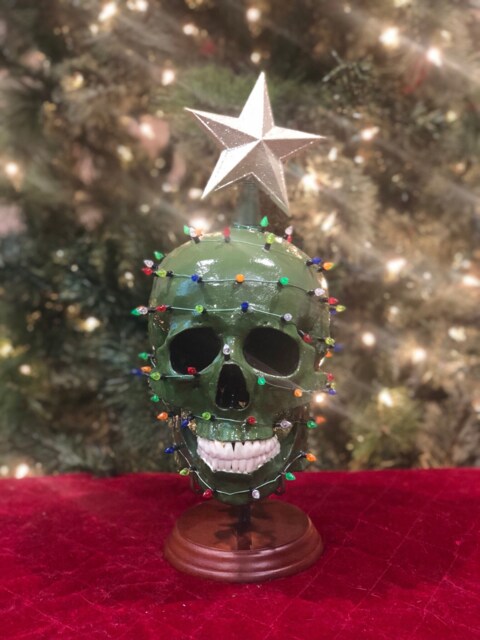 Christmas Tree Skull - image 1