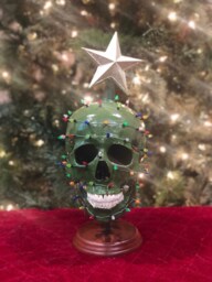 Christmas Tree Skull - thumbnail 1