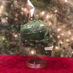 Christmas Tree Skull - thumbnail 2