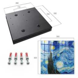 Night Sky Key Cabinet For Home, Blue Box Abstract Art, Art Lovers & Dreamers - thumbnail 4