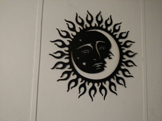 Sun & Moon Metal Wall Art - image 1