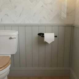 Toilet Roll Holder Vintage Paper Metal Steel Cast Iron Wall Mounted Bathroom Fitting Steampunk Storage - thumbnail 2