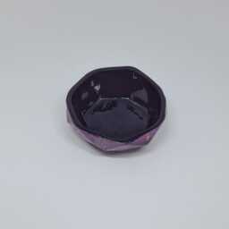 Pink/Purple Tea-Light Holder With Metallic Stars Sci-Fi Cosmic Jewellery Dish. Starry Skies Pot Galaxy Inspired Geometric Homeware - thumbnail 3