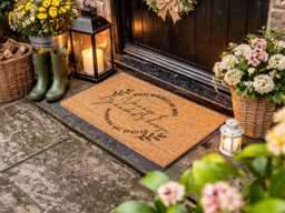 New Grandparents Announcement Doormat - Nanny & Grandad Baby Reveal - thumbnail 1