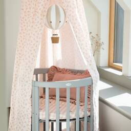 "Soft Velvet Pillow With Frill ""Light Pink" - thumbnail 3