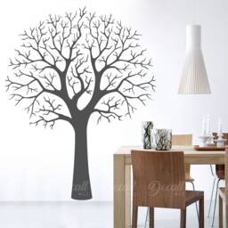 Perfect Winter Tree - Family Photo Wall Decal Living Room Decor Of Life Art A439 - thumbnail 1