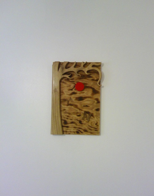 "Decorative Wall Sculpture Made Of Oak Wood ""Natural Dream" - image 1