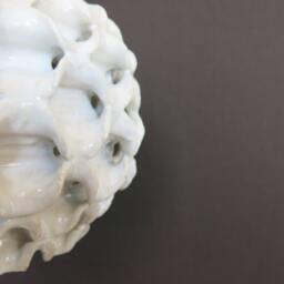 Danish Ceramic Hanging Lamp - thumbnail 2