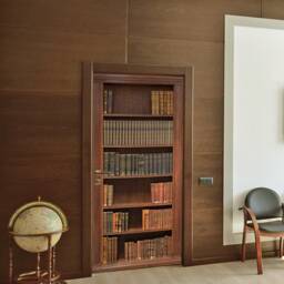 Door Wall Sticker Old Bookcase/ Bookcase Wrap/ Sticker/ Bookshelf /Wallpaper Bookshelf/ Mural - thumbnail 2