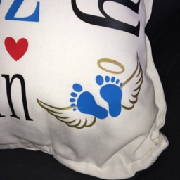 Custom Baby Birth Announcement Pillow - thumbnail 2
