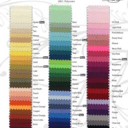 Wedding Curtains, Polyester Curtains 74 Colors - thumbnail 4