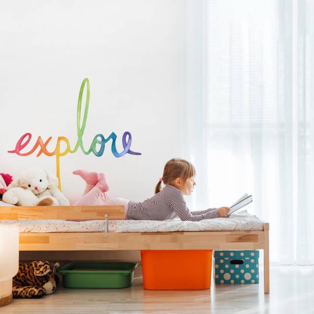 Explore - Fabric Wall Decal Color Story Mej - image 1