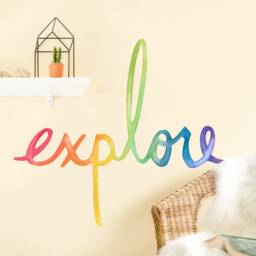 Explore - Fabric Wall Decal Color Story Mej - thumbnail 2