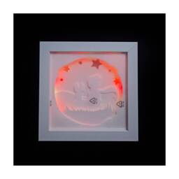 The Little Prince 3D Lamp - Multicolored Led Light With Remote Control Handmade Gift Idea - thumbnail 2