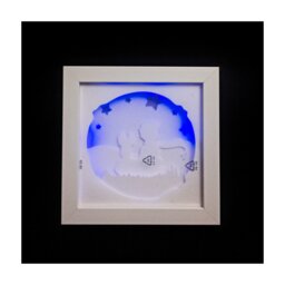 The Little Prince 3D Lamp - Multicolored Led Light With Remote Control Handmade Gift Idea - thumbnail 1