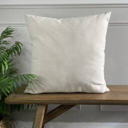 Natural - Plain Neutral Outdoor Garden Handmade Cushion Covers - thumbnail 2