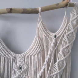 "Macrame Wall Hanging ""Platanus 1" - thumbnail 4