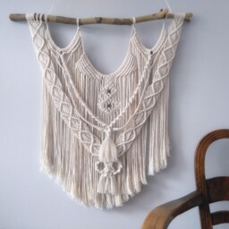 "Macrame Wall Hanging ""Platanus 1" - thumbnail 2