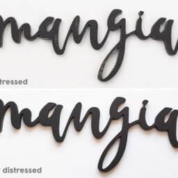 Mangia Wooden Sign Italian Kitchen Wall Decor - thumbnail 2