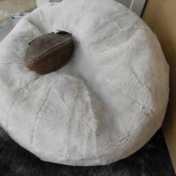 Sheepskin Bean Bag Made in Somerset From #sheepskinworkshop - thumbnail 3