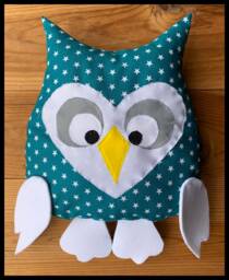Large Decorative Owl - thumbnail 1