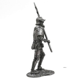 Tin 54mm English Infantryman 15Th Century Metal Figurine 132 Scale - thumbnail 2