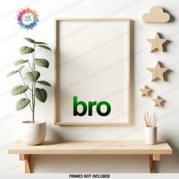 Green Boys Room Decor - Set Of 3 Prints - Teen Bedroom Art Boy Gamer Gift Bro Dude Bruh Gaming Wall Artwork Birthday Present Gifts - thumbnail 3