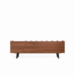 "Open Cabinet For Vinyl Records & Books Walnut ""Poppy" - thumbnail 3