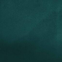 Handmade Teal Velvet 70cm Storage Ottoman - Monaco Fabric Bespoke British Made - thumbnail 4