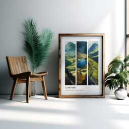 Cadair Idris Wales Poster Snowdonia National Park Art Print - thumbnail 3