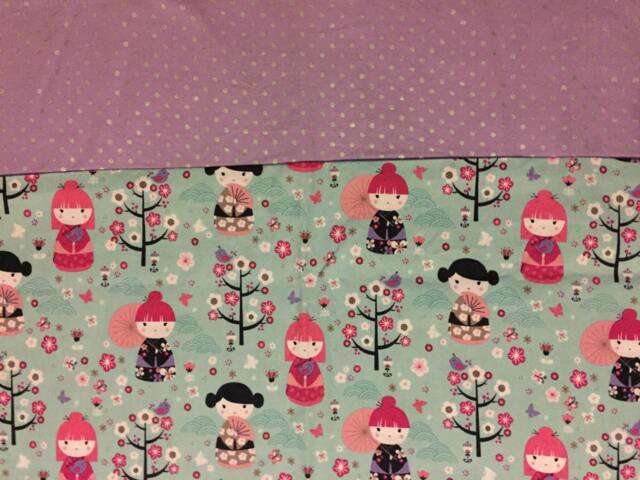 China Doll Pattern Standard Pillowcase - image 1