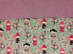China Doll Pattern Standard Pillowcase - thumbnail 1