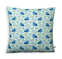 William Morris Swans Luxury Designer Blue White Cushion Pillow Sofa Throw Cover - thumbnail 1