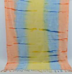 Batik Towel, Turkish Peshtemal, 38''x65 - thumbnail 1