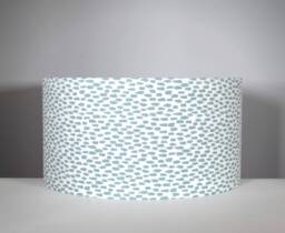 Light Blue Spot Lampshade, Handmade For Ceiling Or Lamp Shade, 20cm To 50cm Diameters - thumbnail 1