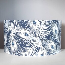 Light Blue Spot Lampshade, Handmade For Ceiling Or Lamp Shade, 20cm To 50cm Diameters - thumbnail 4