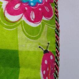 Pillow 16x16 - Ladybug Flower Check - thumbnail 2