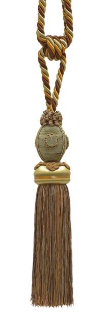 "D??copro Curtain & Drapery Tassel Tieback, Length 10"" - 25cm, Spread 30" - image 1