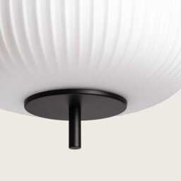 Bequi - Glass Pendant Lamp Modern Mid Century Lighting Fixture Vintage Hanging Light Fixture - thumbnail 2