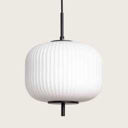 Bequi - Glass Pendant Lamp Modern Mid Century Lighting Fixture Vintage Hanging Light Fixture - thumbnail 4