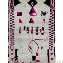 Custom Moroccan Rug - Authentic Handmade Genuine Wool Made To Order - Berber Style - Free Worldwide Shipping - Shag Area Rug - Beni Rug - thumbnail 3