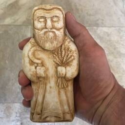 Freyr Altar Statue, Norse God Of The Harvest, Travel Idol, Asatru Ritual Decor - thumbnail 4