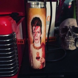 Ziggy Stardust~Prayer Candles~Rocknroll~David Bowie - thumbnail 1