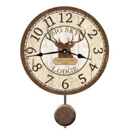 Unique Buck Clock For Cabin - thumbnail 2