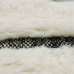 White Moroccan Rug - Tufted Beni Ourain - thumbnail 3
