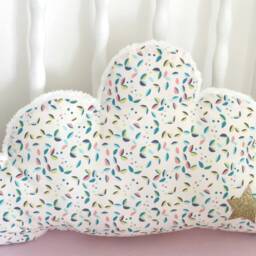 Cloud-Shaped Cushion For Baby/Child's Room - thumbnail 4