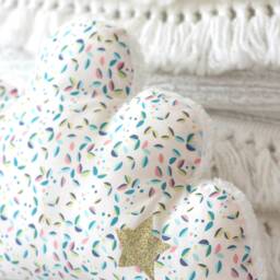 Cloud-Shaped Cushion For Baby/Child's Room - thumbnail 2