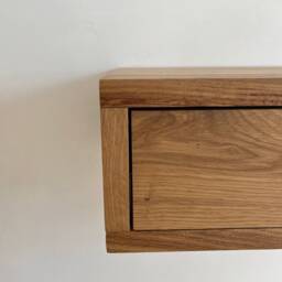 Rustic Nightstand With Hairipin Legs Pair Set Of 2 Farmhouse Handmade Bedside Table For Bedroom Western White Oak Drawer - thumbnail 2