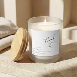Personalised Teacher Candle & Box - Thank You Gift Teaching Assistant Present Keepsake From Child - thumbnail 2